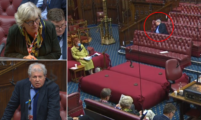 Senatorit britanik e zë gjumi gjatë debatit parlamentar se kkuk