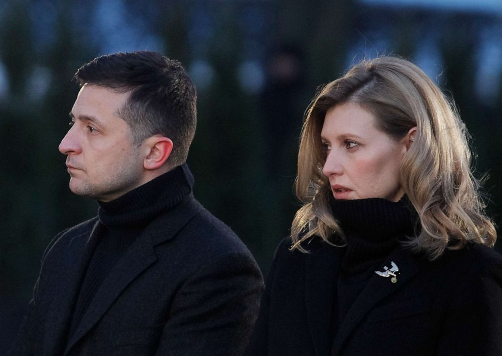 Pamje të dhimbshme/ Gruaja e Zelenskyt: Po luftojmë edhe për paqen në vendet tuaja zelenskyy olena gty rc