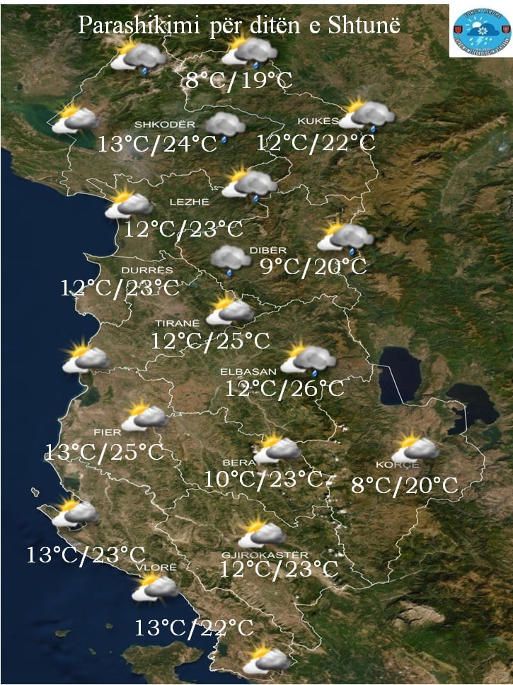 Rikthehet reshjet e shiut në fundjavë, njihuni me temperaturat 2 278477425 1384122335360435 7128231475439899090 n