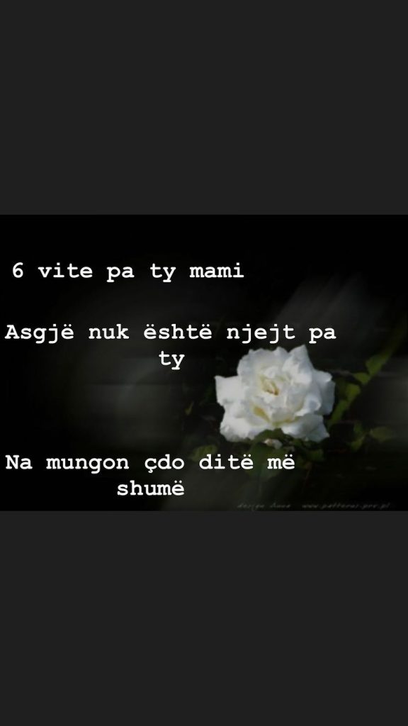 Adelina dhe Zanfina bëjnë dedikimet prekëse në 6 vjetorin e vdekjes së nënës së tyre 1 279052448 529202482206572 8044919875699266182 n