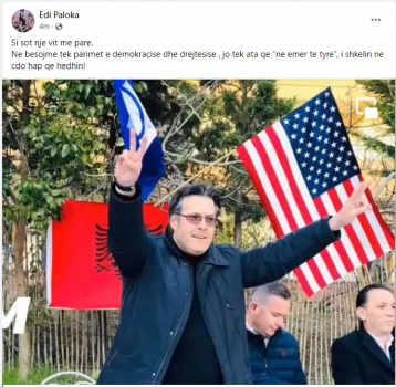 Paloka thumbon ambasadoren Kim: Ne besojmë te parimet e demokracisë, jo tek ata që flasin “në emër të tyre" 1 Paloka fb 1 358x350 1