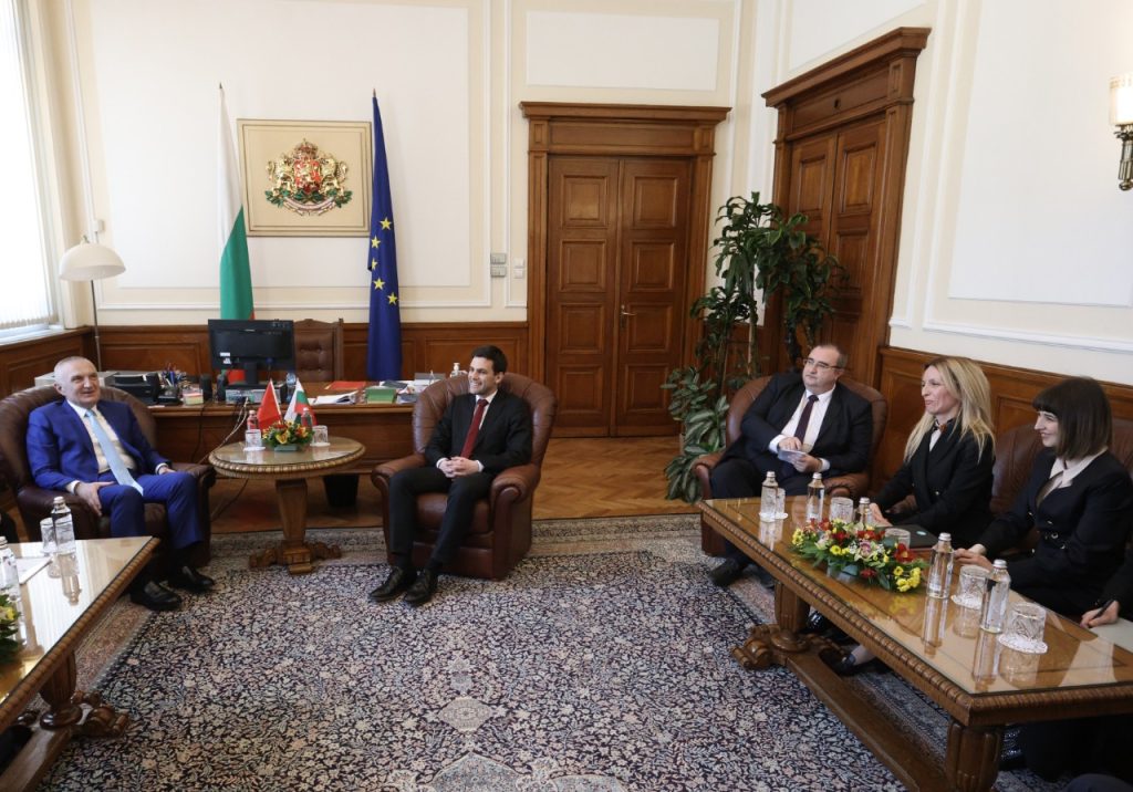 Meta takohet me kreun e parlamentit të Bullgarisë, Nikola Minchev, ja çfarë u diskutua 7 WhatsApp Image 2022 04 06 at 12.47.25 PM 1