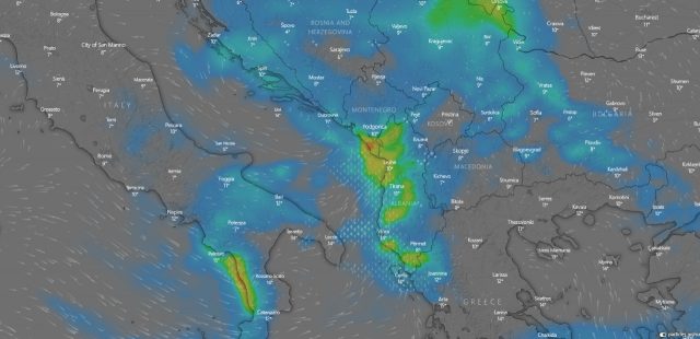 Reshje në të gjithe vendin, kur pritet të fillojnë ce65f106 da05 459d b602 73f1d6ddbcf8 640x310 1