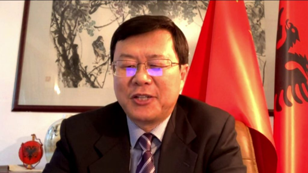 Ambasadori kinez në Shqipëri: S’kemi interesa gjeopolitike, bashkëpunojmë për zhvillimin ekonomik f56dcf43b7768c6f7ecee39e14ad2696