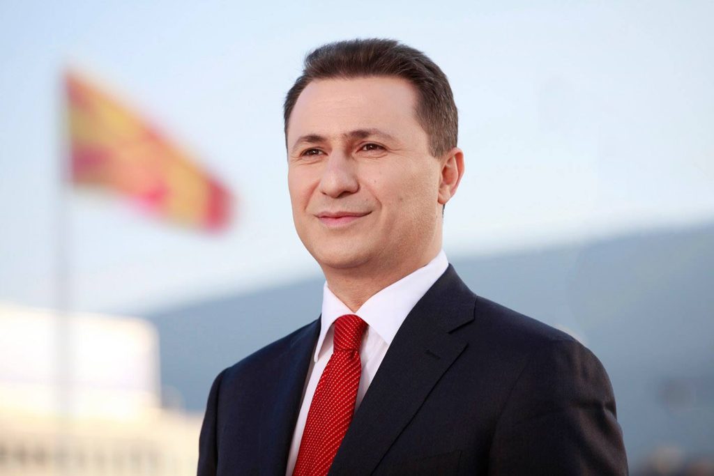 SHBA shpall ‘non grata’ ish-kryeministrin Nikola Gruevski ikola Gruevski