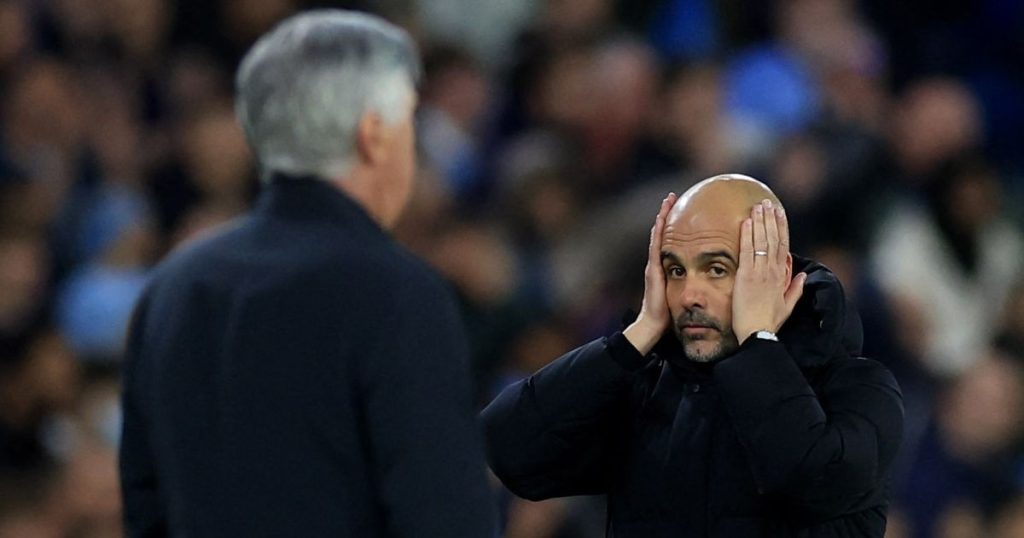 0 Champions League Semi Final First Leg Manchester City v Real Madrid