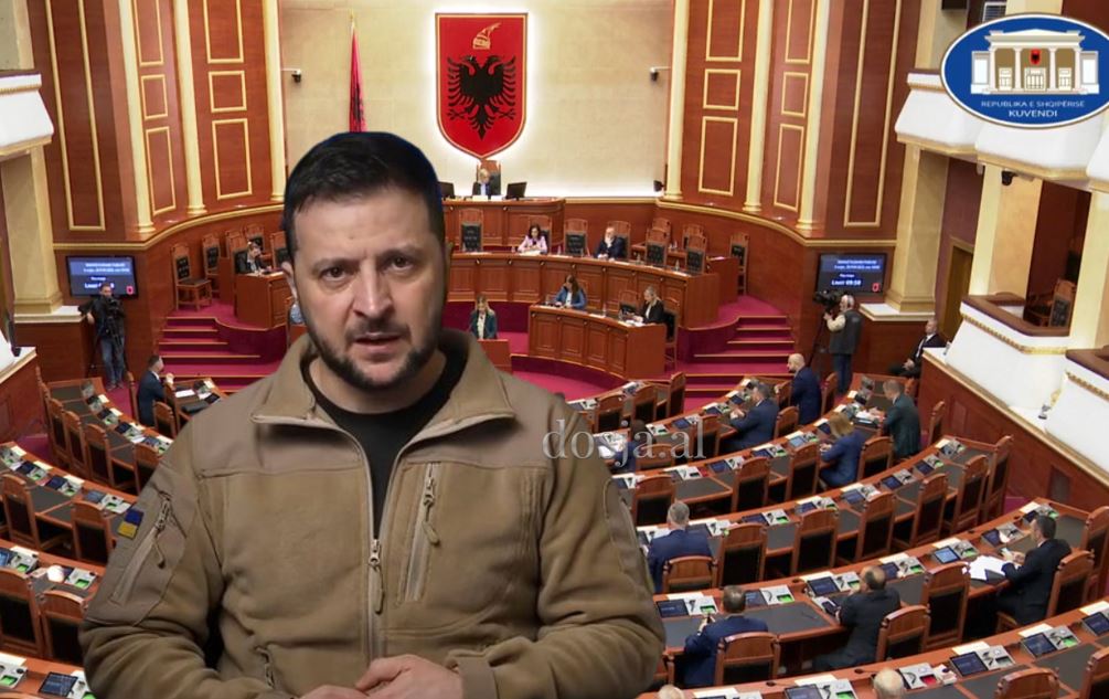 Zelenskyy para Parlamentit shqiptar: Shqipëria të mbyllë dyert për turistët rusë 455