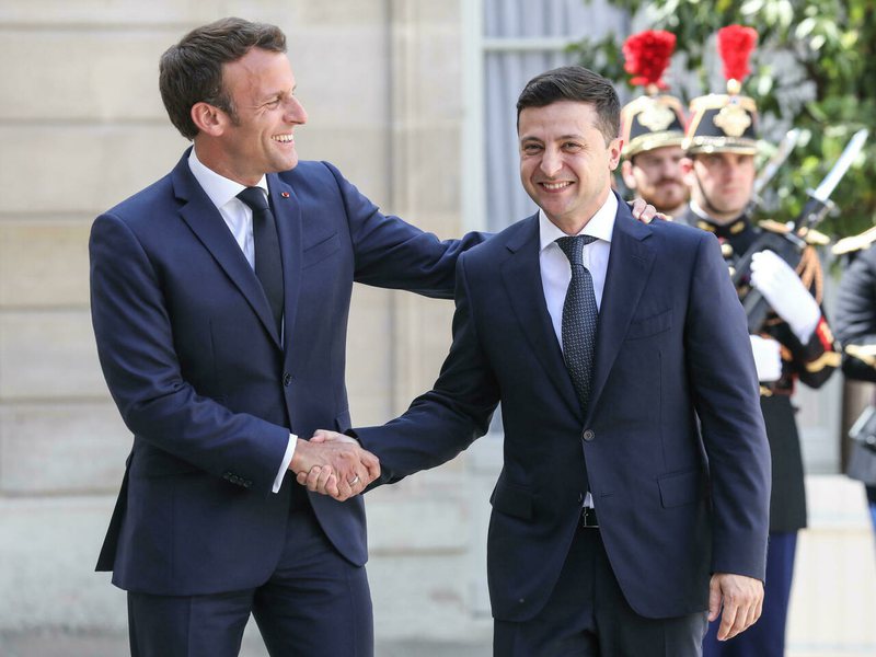 Lufta në Ukrainë, presidenti ukrainas bisedë telefonike me Macron 800 0 6283d1b554a4a