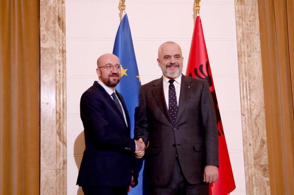 Presidenti i KiE në Tiranë, Rama organizon pritje speciale Charles Michel