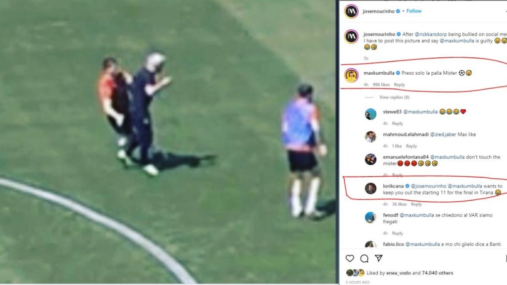 Kumbulla Mourinho 1