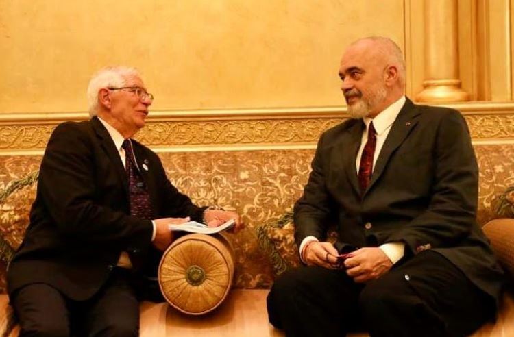 Josep Borell shtron darkë për liderët e Ballkanit RAMA BORREL