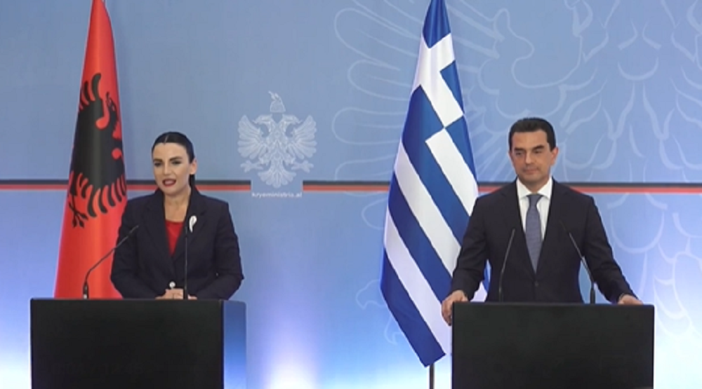 Balluku me ministrin grek të energjisë bela