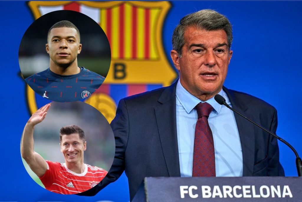 laporta mbappe lewandowski