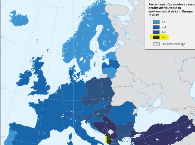 Shqipëria, ndër vendet me vdekshmëri më të lartë nga kanceri për shkak të ndotjes 640 0 072ade1a7e459b3f8affa3e58ee5f32f