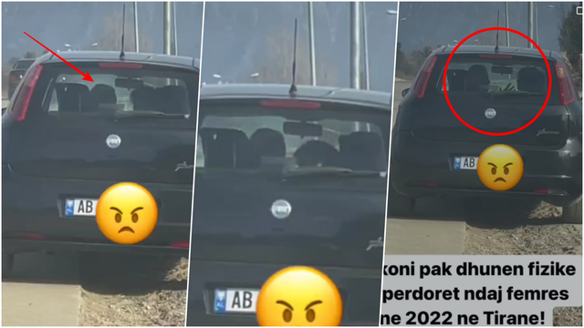 Burri godet me grushta dhe kap prej flokësh gruan brenda makinës në Tiranë (VIDEO) 640 0 62b365e6f21ec