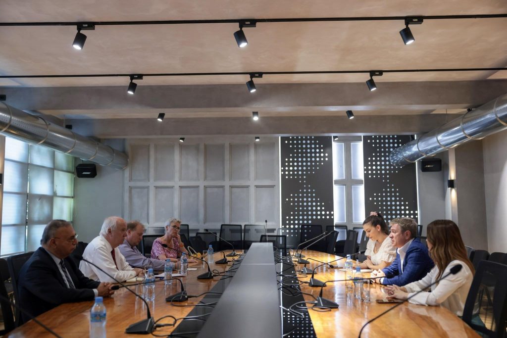 Gjiknuri dhe Gjylameti takojnë bashkëraporterët e Asamblesë Parlamentare të Këshillit të Europës C37CD0F1 7775 4E03 AF77 1CF8A776305C