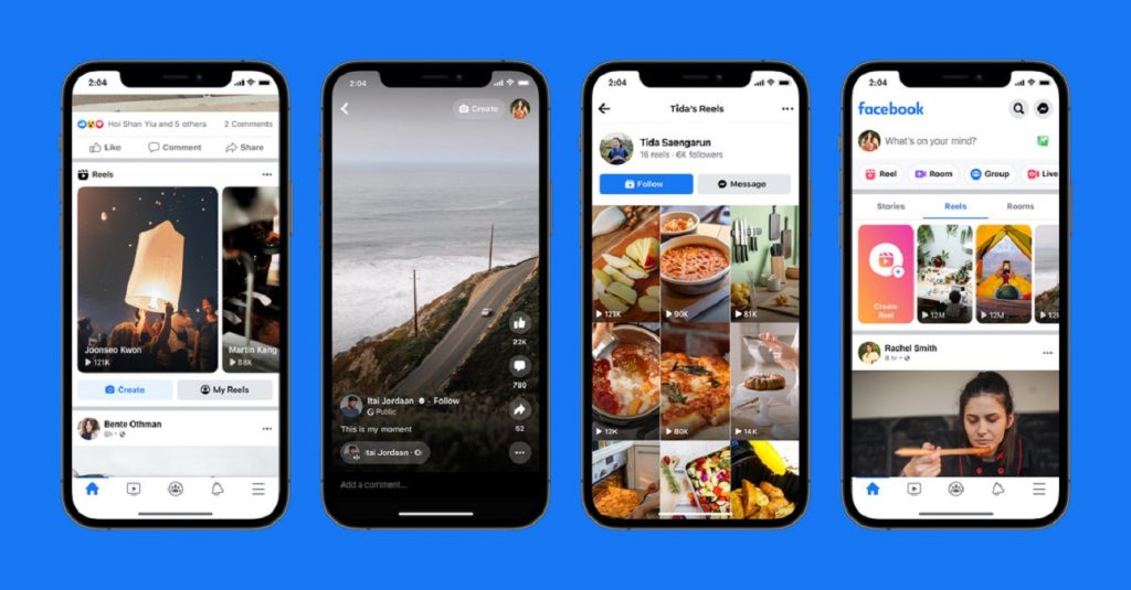 Facebook Reels Experience