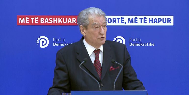 Harta e re gjyqësore, Berisha: Shkelje e rëndë e të drejtave të njeriut berisha2 5 770x386 1