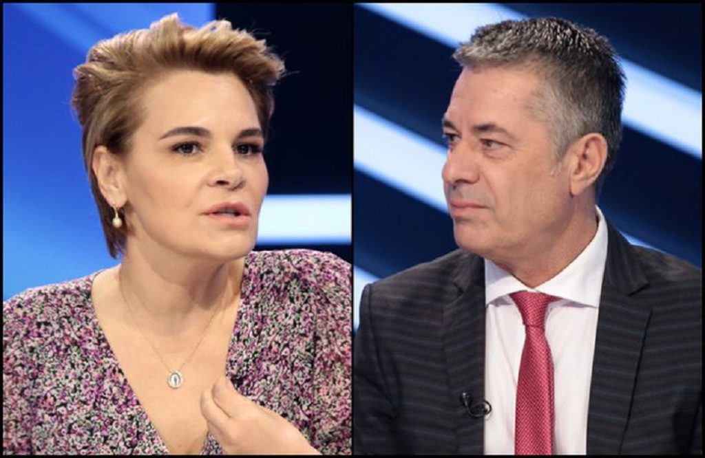 Plas debati i fortë mes Monika Kryemadhit dhe Lorenc Vangjelit: Gabuat në dashurinë me Lulzim Bashën monika lorenc