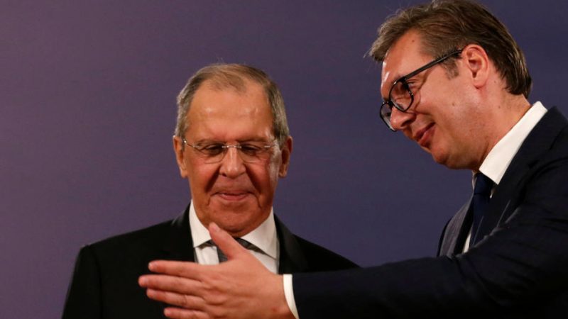 Anulimi i vizitës së Lavrov, Vuçiç: Ju me kë po talleni, se unë kam një ndjenjë shumë të keqe?! vula