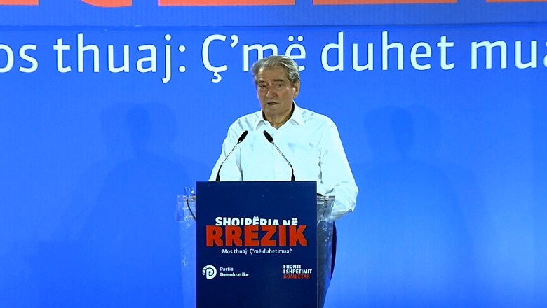 Paralajmëron protesta të tjera? Berisha: Ky është vetëm fillimi i marshit tonë 1657219824 Screenshot2