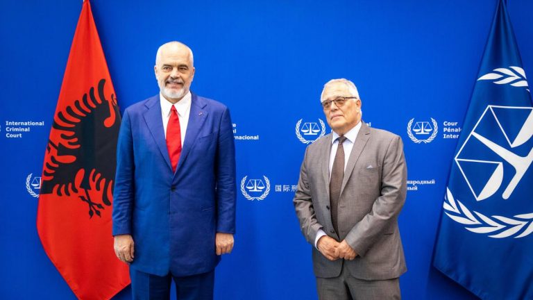 Gjykata Penale Ndërkombëtare publikon takimin Rama-Hofmański-Khan në Hagë: Ja çfarë u diskutua 20220704 visit prime minister albania 768x432 1