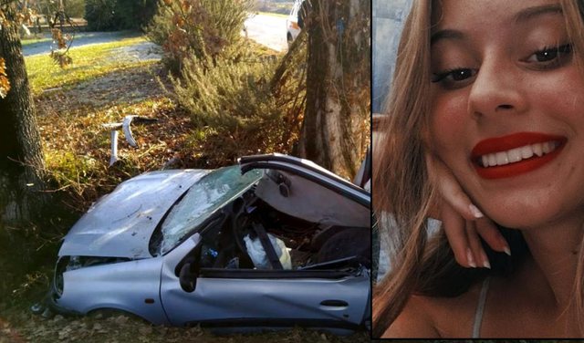 18-vjeçarja shqiptare humb jetën tragjikisht në një aksident në Itali 640 0 1656684875xmortale bianca papushallaj 1656659602902 auto contro il platano muore una 18enne l amica gravissima 728