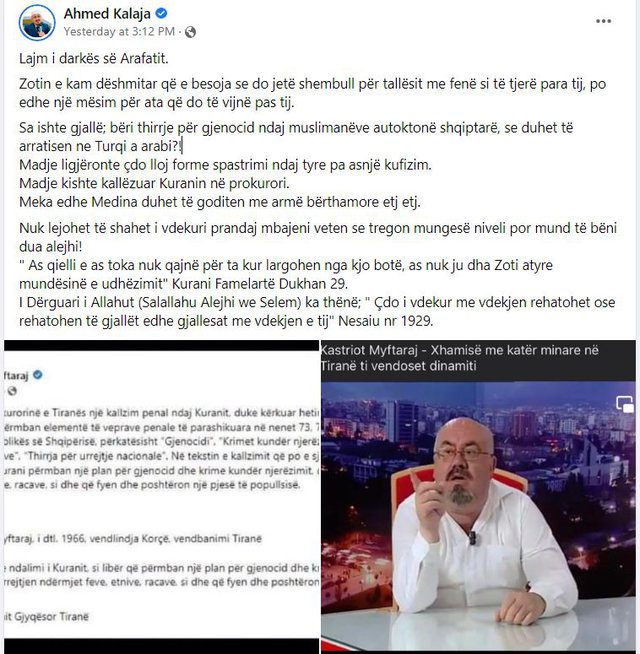 Nga Dritan Hila / Hoxhë Ahmed Kalaja nuk përfaqëson myslimanët! 1 640 0 62c8344207a47 1