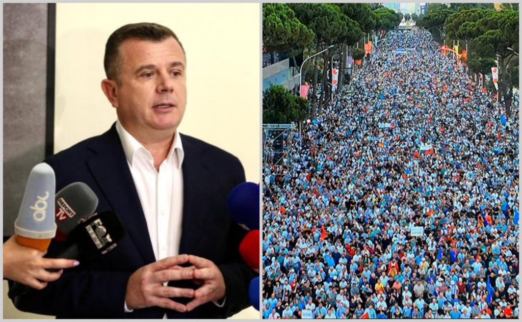 “Pjesëmarrje që as Rama nuk e priste”, Balla: Nuk komentoj protesta Balla protesta 1