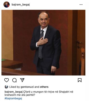 “Çfarë u mungon të rinjve në Shqipëri?” Presidenti i ri fshin postimet e Metës, pyet qytetarët në Instagram 2 Capture354