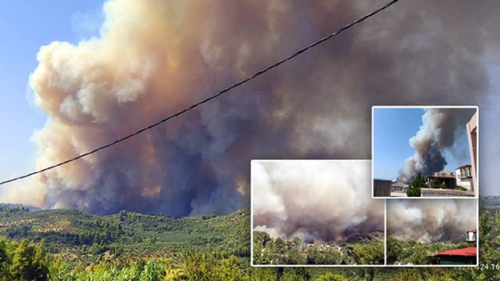 Zjarri në Ilia të Greqisë jashtë kontrolli, kërcënon banesat, evakuohen banorët ilia greqi