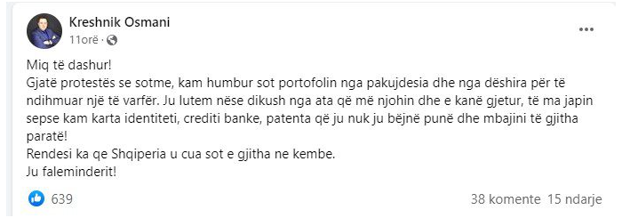 kreshnik osmani