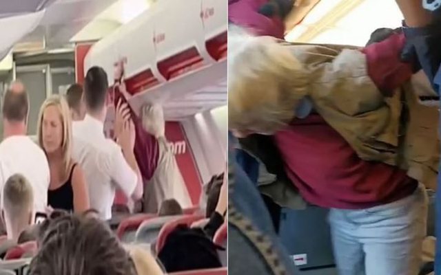 Qëlloi me shuplakë stjuardesën, e moshuara tërhiqet zvarrë nga avioni 253C27CB D3A7 42EB 99C1 C4C19ADEDC37