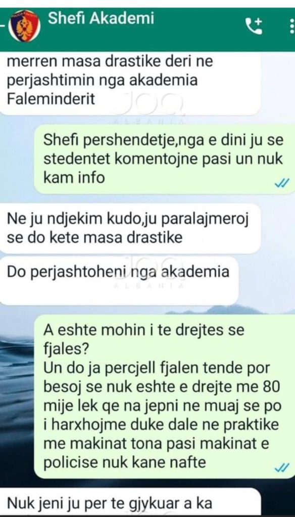 PD publikon SMS-të: Shefi kërcënon policët me largim nga puna nëse... 3 298508889 595392525300992 3898994113530065038 n