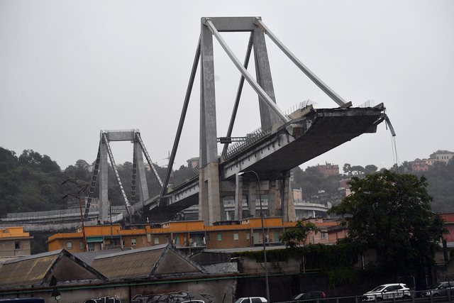 Italia kujton tragjedinë e Urës Morandi, drejtësia ende mungon 640 0 1660468087xmorandi 484