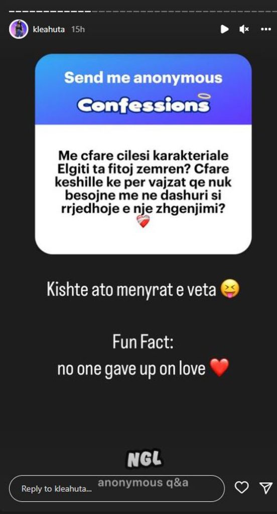 Klea Huta rrëfen se si “ia rrëmbeu zemrën” Elgiti në fillimet e tyre 1 640 0 klea 551