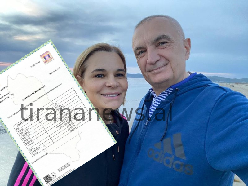 Kryemadhi publikon certifikatën e Ilir Metës, zbulohen të dhënat personale 800 0 620187a7a7d1b