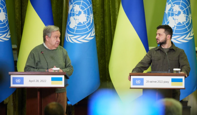 Kreu i OKB do takohet në Ukrainë me Zelenskyy dhe Erdogan guu