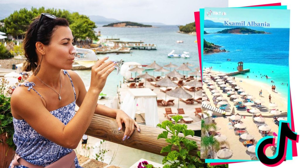 TikTok “fiksohet” me Shqipërinë: Vizitojeni ksamil