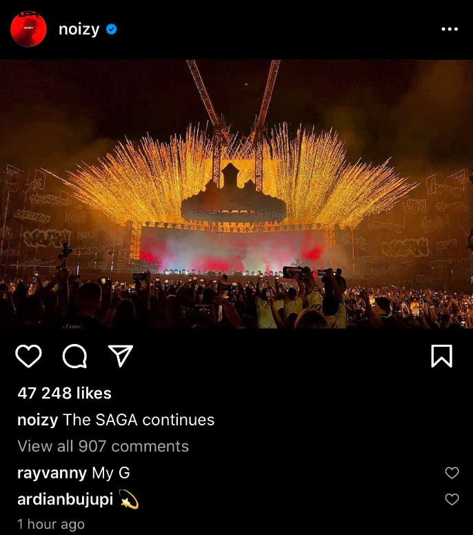 Noizy reagon për herë të parë pas koncertit të madh në Tiranë ku u takua dhe me Stresin 1 noizy 1