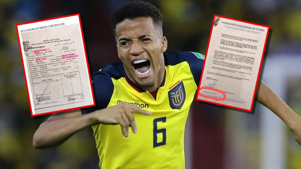 Ekuadori drejt përjashtimit nga “Katar 2022” Byron Castillo