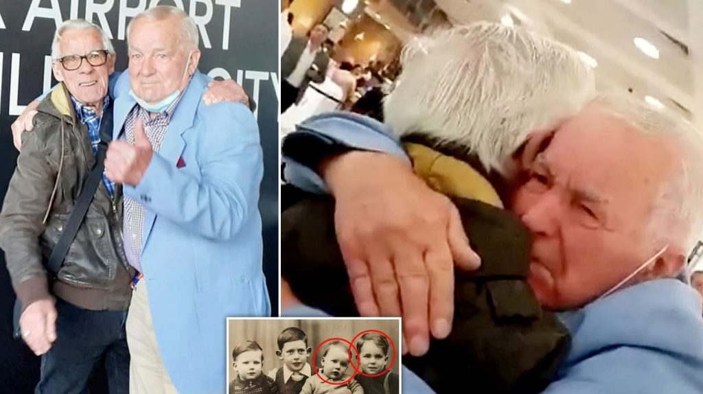 VIDEO/ Vëllezërit ritakohen pas 77-vjetësh të ndarë, momenti më emocional në jetën e tyre Capture 71