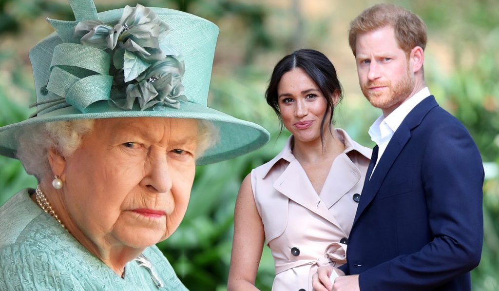 Pas deklaratave “bombë”, Harry dhe Meghan kthehen në Britani Queen Prince Harry Meghan Markle Feature Image