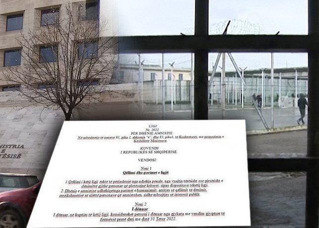 Dhuratë për festa, Ministria e Drejtësisë bën gati amnistinë për të dënuarit amnisti burgje