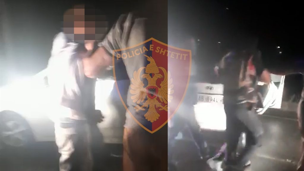 I dënuar më parë në Angli, 29-vjeçari tenton t’i largohet me shpejtësi policisë në Elbasan arrestimi elbasan emigrantet