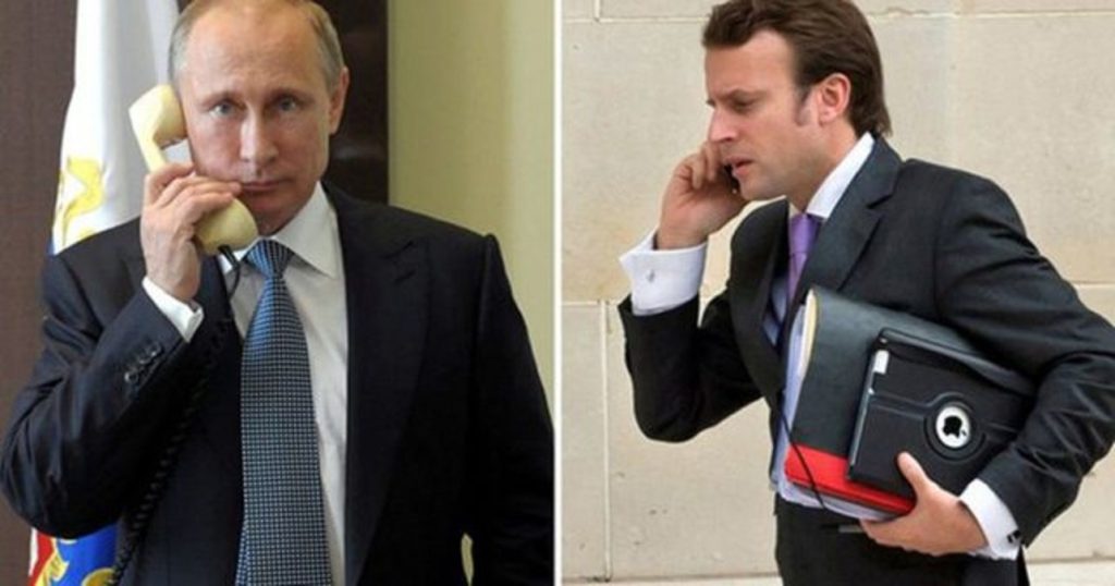 macron putin