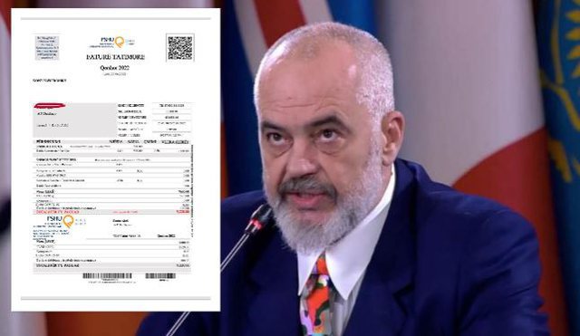 Rama tregon faturën e energjisë elektrike: Ja sa lekë kushtojnë 800 kwh rama fature