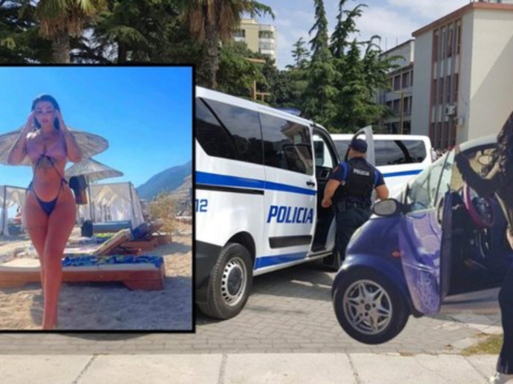 Digjet makina e vajzës së njohur që u konfliktua me policinë dhe u shoqërua edhe në komisariat trh5rt6hjut6jghh 1200x900 1