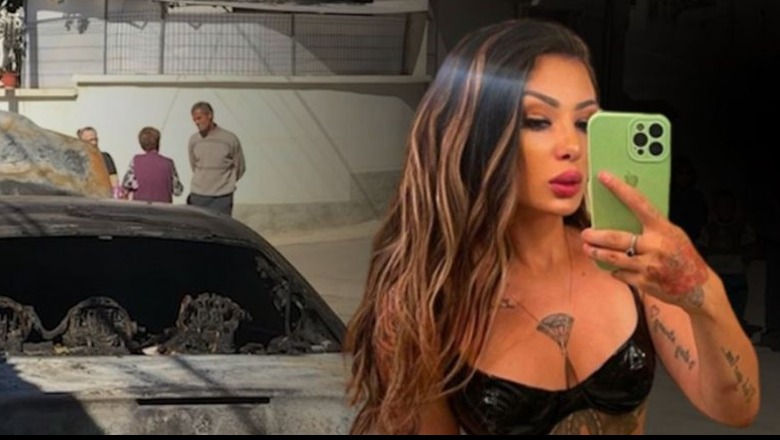 Digjet makina e punonjësit të karburantit në Bilisht, “gangsterja” Deizi Arapi: Ke harruar… 1665385299 deizi