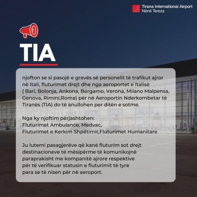 Anulohen të gjitha fluturimet nga Rinasi drejt Italisë dhe anasjelltas 1 312502222 999922340719859 8391320178806506226 n 400x400 1